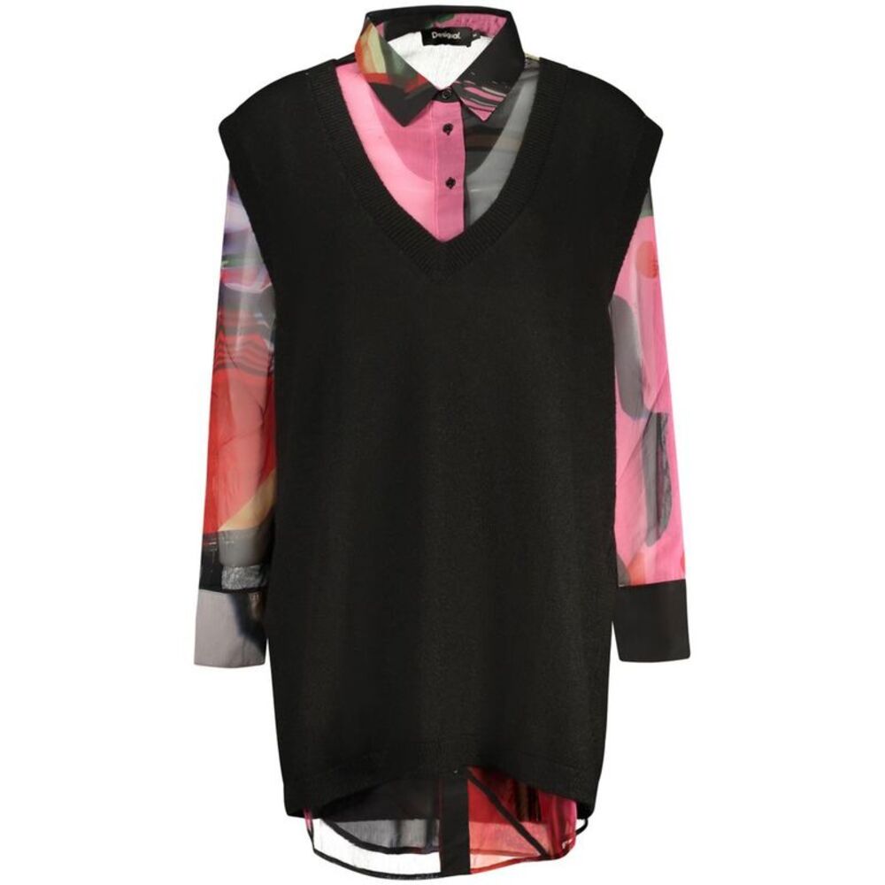 Desigual Nero Polyester Women's Women's Shirt